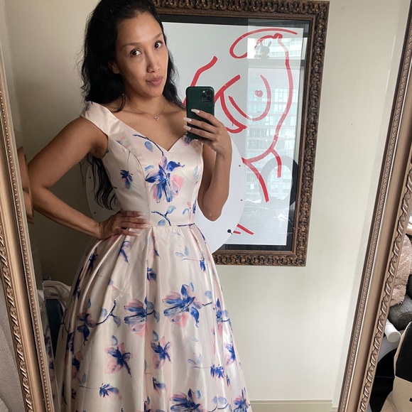 Floral Gown - Picture 2 of 2